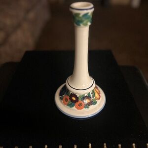 Royal Copenhagen Golden Summer Tall Candlestick